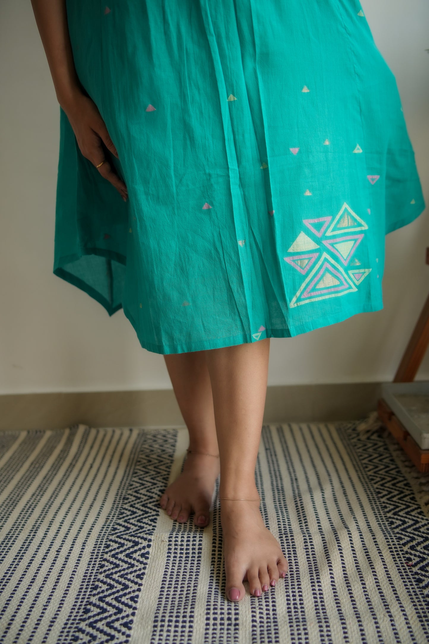 Assymetry Midi Dress