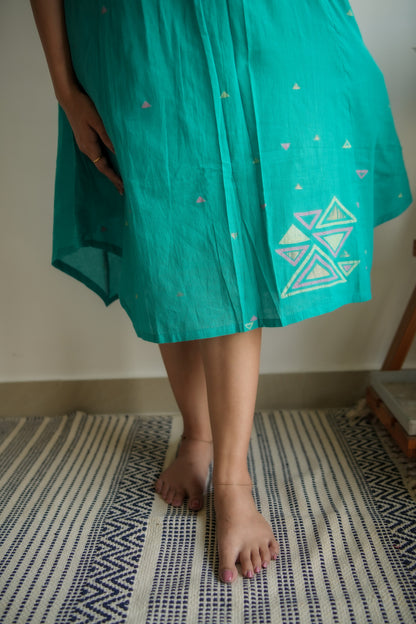 Assymetry Midi Dress