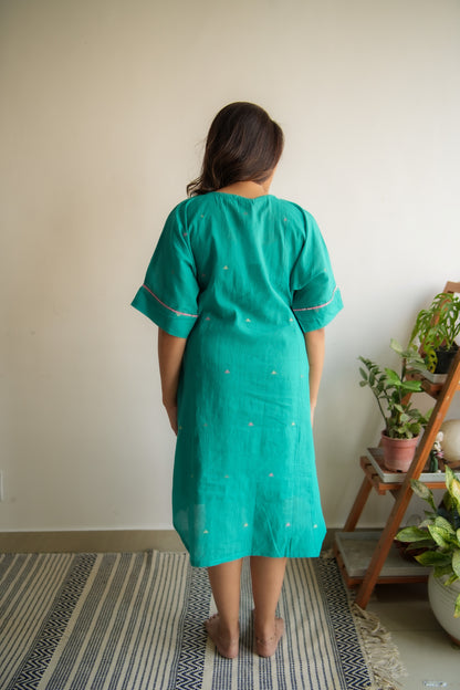 Assymetry Midi Dress