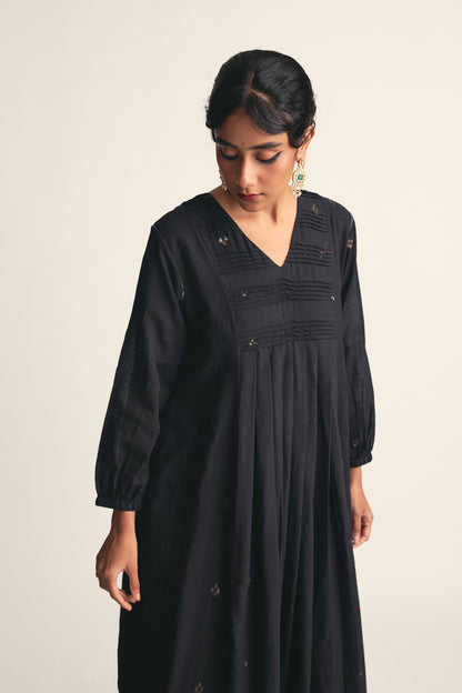 Noirit Jamdani Border Dress