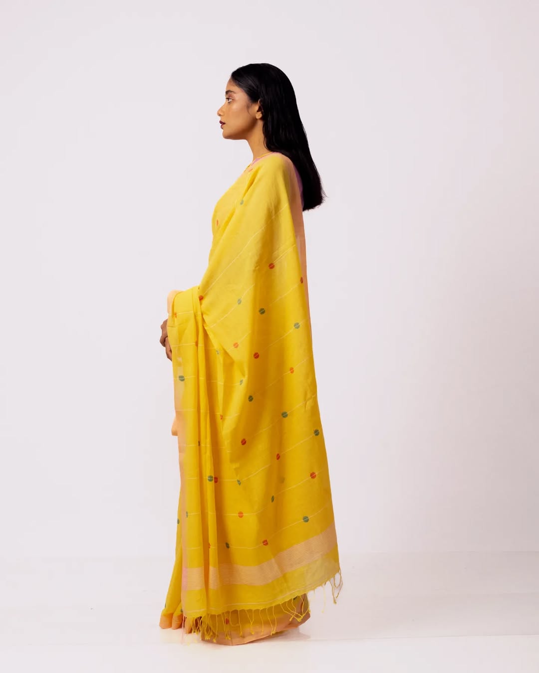 Carribean Sunrise Saree